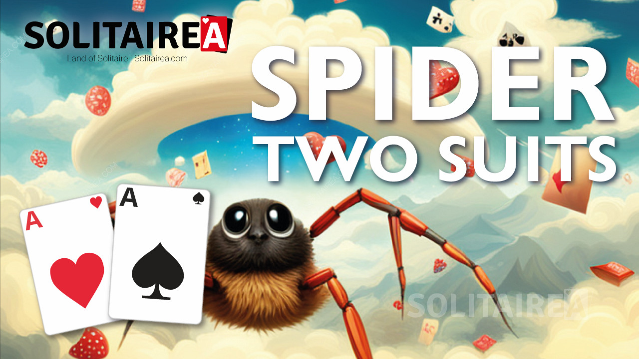 Играйте Spider Солитер 2 костюма и научете тактика на играта (2024)