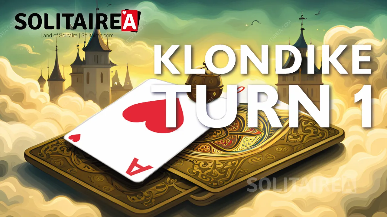 Klondike Solitaire Turn 1 е единствена по рода си забавна игра.