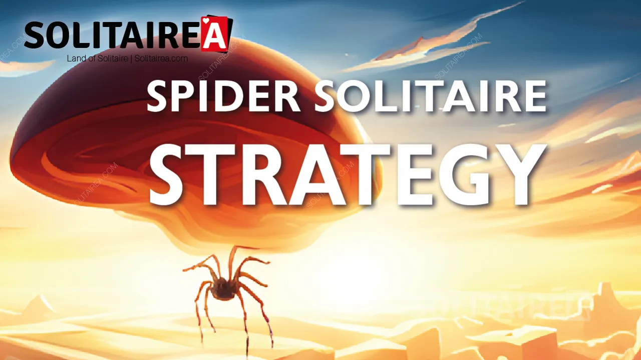 Правилната стратегия за пасианс Spider ще ви помогне да спечелите в повечето случаи.