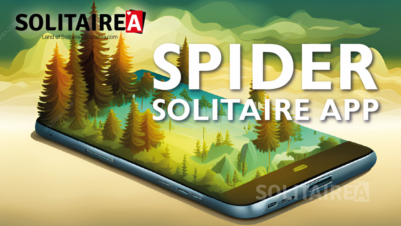 Играйте и печелете Spider Solitaire с приложението Spider Solitaire