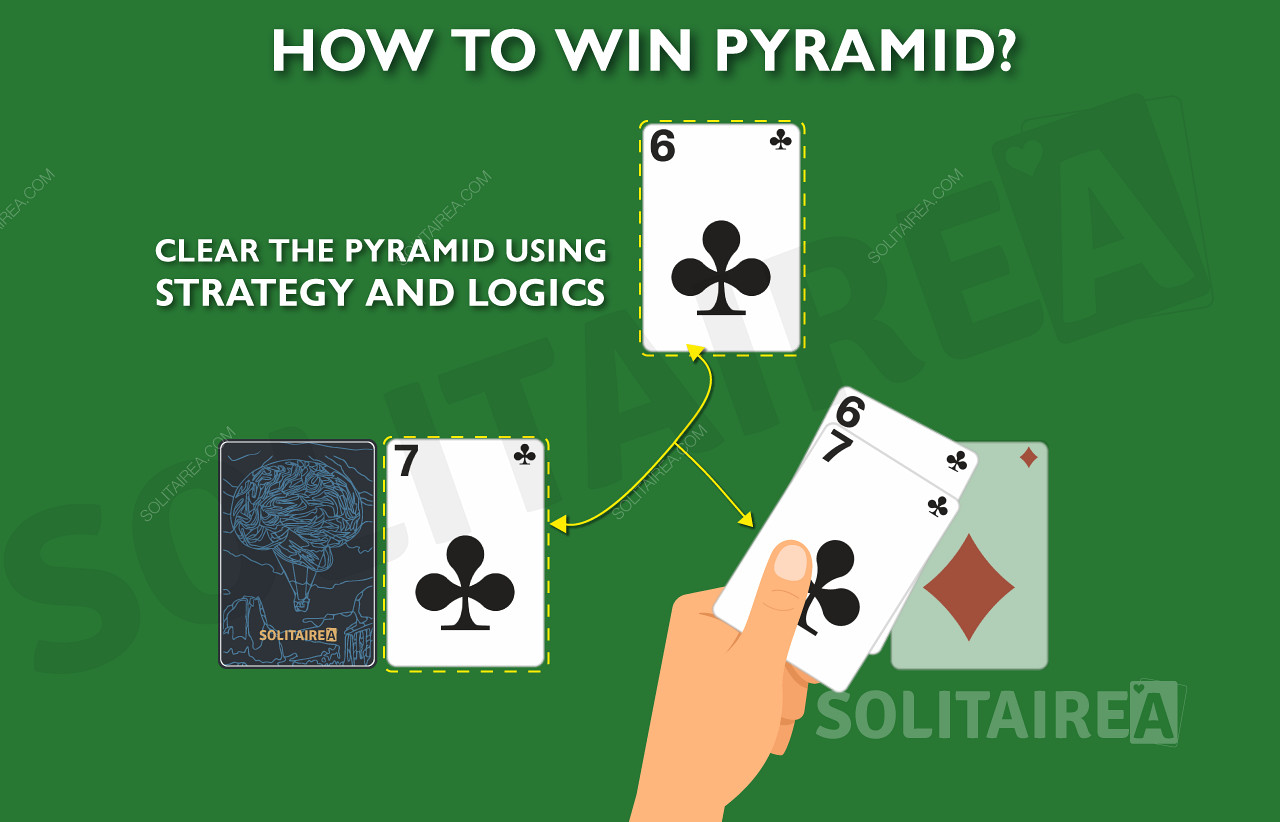 Научете правилата на пасианса Пирамида, преди да разработите стратегии за победа.